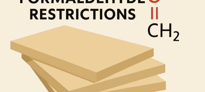 Formaldehyd – EU-Beschränkung in Erzeugnissen
