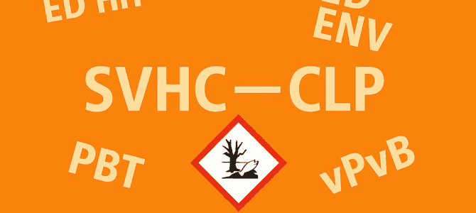 Die Liste der als SVHCs identifizierten Stoffe wird automatisch in CLP-Anhang VI für ED-, PBT- und vPvB-Eigenschaften übertragen